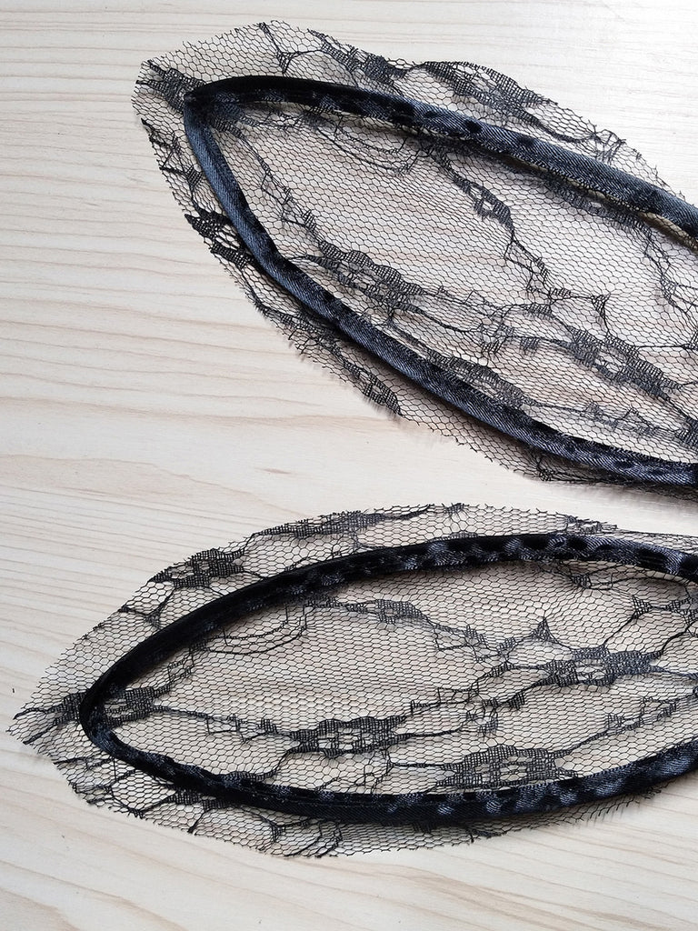 Black Lace Vintage Classic Hat 4