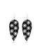 Black Halloween Spiderweb Teardrop Earrings: timeless style reimagined