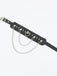 Black Leather Gothic Necklace with Spikes, vintage fashion, retro style - perfect for women who love vintage and retro fashion