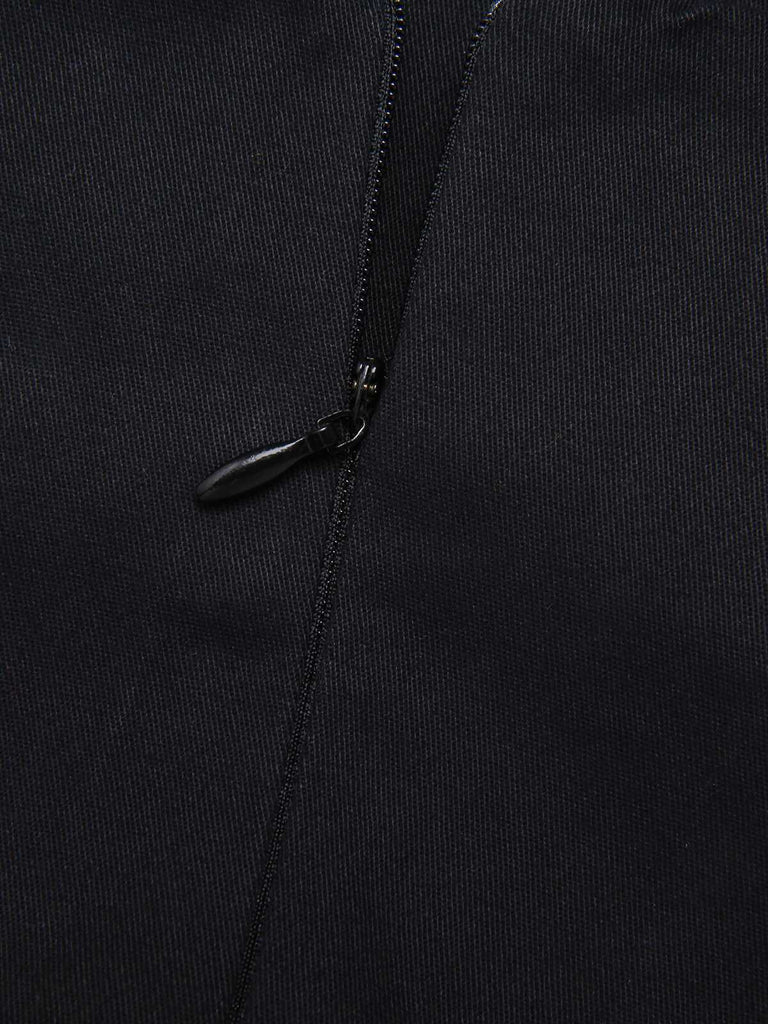 Black & Orange 1950s 3D Butterfly Cloak Dress — vintage elegance for the modern woman