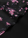 [Pre-Sale] Black 1960s Floral Vintage Classic Dress 6