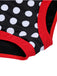 Black & Red 1950s Dots Halter Swimsuit, vintage swimsuit, pin-up swimwear - perfect for women who love vintage and retro fashion