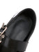 Black Skull Buckle Strap Platform Chunky Shoes: timeless vintage elegance she makes her own