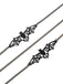 Black Vintage Halloween Glasses Chain, vintage fashion, retro style - perfect for women who love vintage and retro fashion