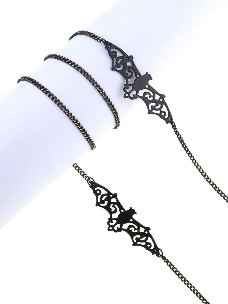 Black Vintage Halloween Glasses Chain, vintage fashion, retro style - perfect for women who love vintage and retro fashion