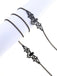 Black Vintage Halloween Glasses Chain, vintage fashion, retro style - perfect for women who love vintage and retro fashion