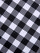 Black & White 1950s Plaid One-Piece Swimsuit, vintage swimsuit, pin-up swimwear - perfect for women who love vintage and retro fashion