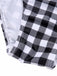 Black & White 1950s Plaid One-Piece Swimsuit, vintage swimsuit, pin-up swimwear - perfect for women who love vintage and retro fashion