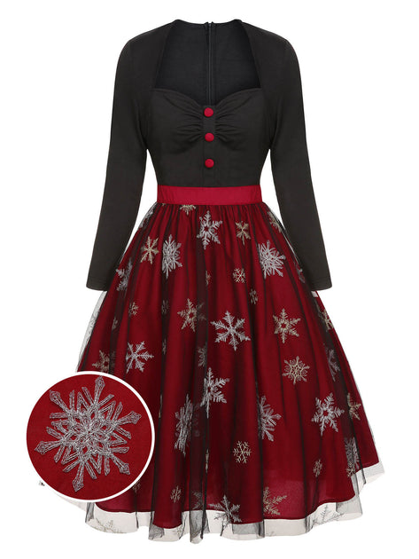 burgundy glitter dress Burgundy Glitter Satin Prom Dress Sleeveless Lace-Up Back Gown main image 1