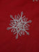 Black&Red 1950s Christmas Snowflake Mesh Dress: timeless style reimagined