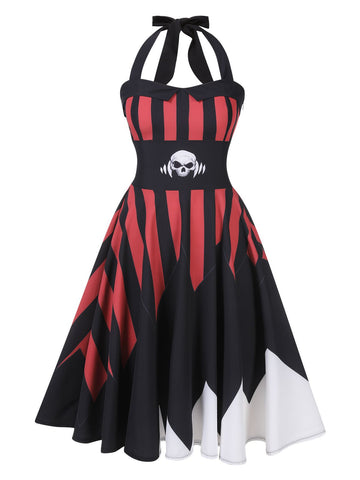 Skull Halloween Clothing | Vintage Spooky Style | Retro Stage