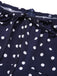 Blue 1940s Lantern Sleeve Polka Dots Dress — the kind of 1940s dress that makes strangers smile