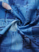 Blue 1940s Patchwork Puff-Sleeve V-Neck Jumpsuit - vintage jumpsuit, retro fashion