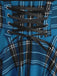 This Blue 1950s Gingham Patchwork Dress wraps her in 1950s elegance, one twirl at a time