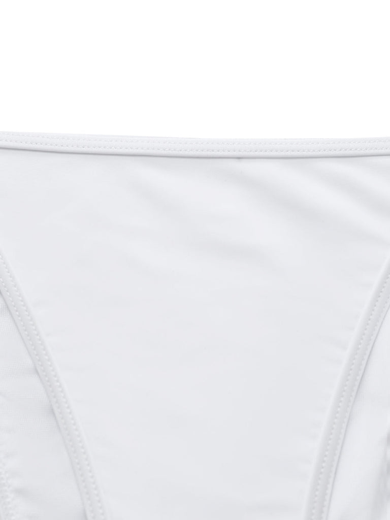 Blue 1950s High Waist Bikini - vintage fashion, retro style