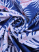[Plus Size] Blue 1950s Leaves Spaghetti Strap Swimsuit, vintage swimsuit, pin-up swimwear - perfect for women who love vintage and retro fashion