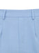 Blue 1950s Linen V-Neck Vest Shorts 2PCS, vintage fashion, retro style - perfect for women who love vintage and retro fashion