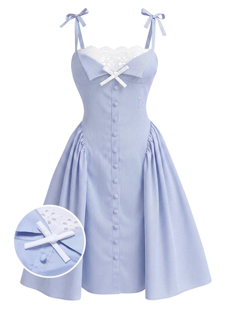 sachin and babi light blue dress Milly Nola Pleated Drop-Waist Minidress