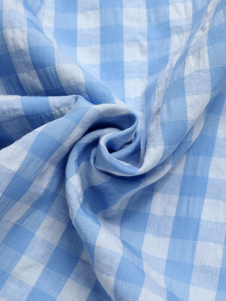 Blue 1960s Plaid BowKnot Skirts, vintage skirt, retro style - perfect for women who love vintage and retro fashion