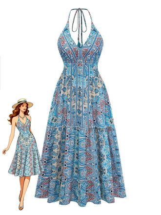 blue-1970s-dress