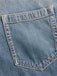 Blue 1970s Loose Lapel Denim Dress, vintage dress, retro fashion - perfect for women who love vintage and retro fashion