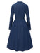 1970s Notched Collar Long Denim | 1970s | vintage dress, retro fashion