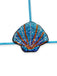 Blue 1970s Shell & Starfish Bikini Set - vintage fashion, retro style
