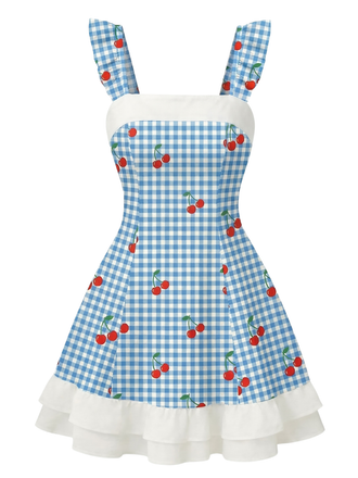 [Pre-Sale] Blue 1950s Vintage Swing Elegant Dress