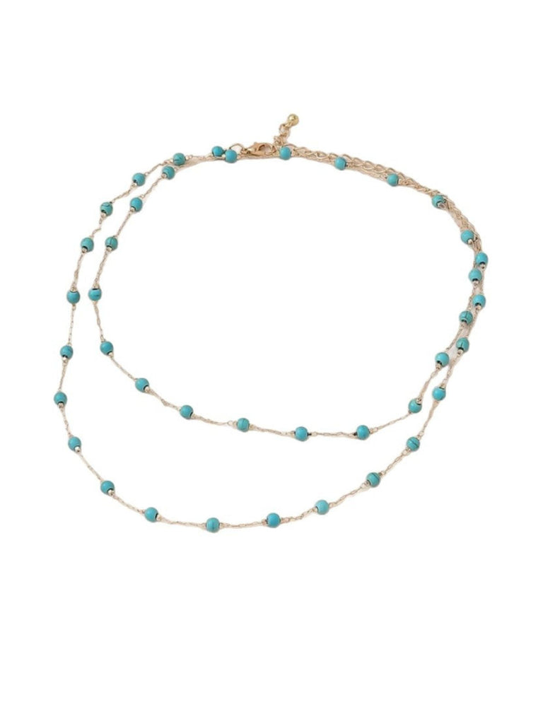 Blue 无 Necklace