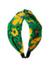 Bohemian Floral Patterned Fabric Headband - vintage fashion, retro style