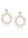 Bohemian Raffia Hoop Statement Earrings - vintage fashion, retro style