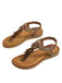 Bohemian Style Flip-Flop Tassel Sandals, vintage shoes, retro heels - perfect for women who love vintage and retro fashion