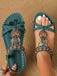 Boho Butterfly Heart Beaded Rhinestone Flat Sandals - vintage fashion, retro style, classic elegance for vintage lovers