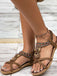 Boho Butterfly Heart Beaded Rhinestone Flat Sandals - vintage fashion, retro style, classic elegance for vintage lovers