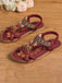 Boho Butterfly Heart Beaded Rhinestone Flat Sandals | vintage fashion, retro style, classic elegance - perfect for retro fashion enthusiasts