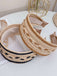 Boho Color Patchwork Braided Headband - vintage fashion, retro style