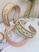 Boho Color Patchwork Braided Headband - vintage fashion, retro style