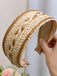 Boho Color Patchwork Braided Headband - vintage fashion, retro style