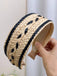 Boho Color Patchwork Braided Headband - vintage fashion, retro style