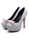 1970s Bow Vintage Classic Shoes 8