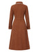 1940s Solid Lapel Belted Corduroy | 1940s | vintage dress, retro fashion