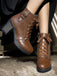 Vintage Leather Chunky High Heels | vintage shoes, retro heels