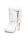 Christmas Fur And Leather Rhinestone Boots: timeless vintage elegance she makes her own