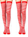 She finds her vintage story in this Christmas Stripes Candy Cane Stockings