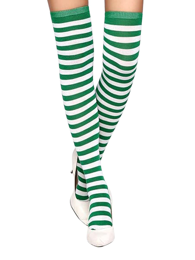 This Christmas Stripes Candy Cane Stockings whispers vintage secrets to those who notice
