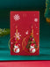 Christmas Tree & Snowman & Candy Cane Earrings - vintage fashion, retro style