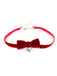 Christmas Velvet Bowknot Hairband With Choker Necklace - vintage fashion, retro style