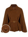 Color 1940s Lapel Cape Coat | 1940s | vintage outerwear, retro jacket