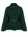 Color 1940s Lapel Cape Coat - vintage fashion, retro style