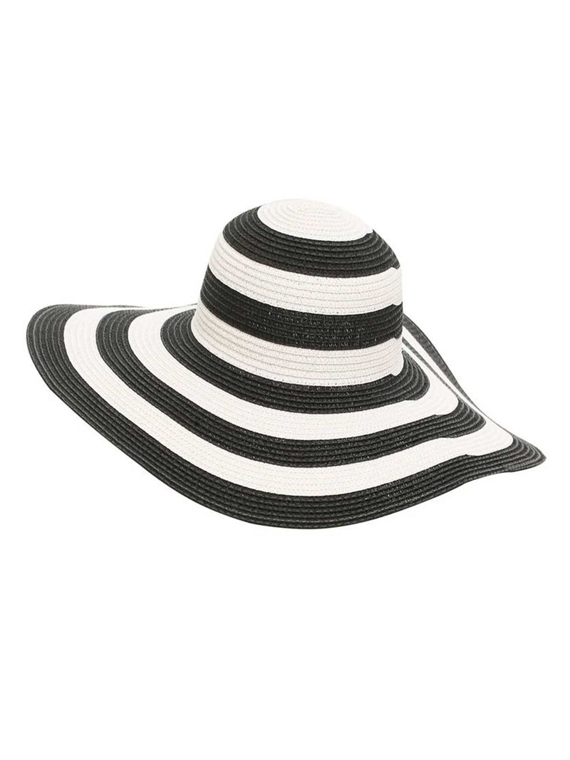Contrast-Stripes-Wide-Brim-Sun  display picture 3